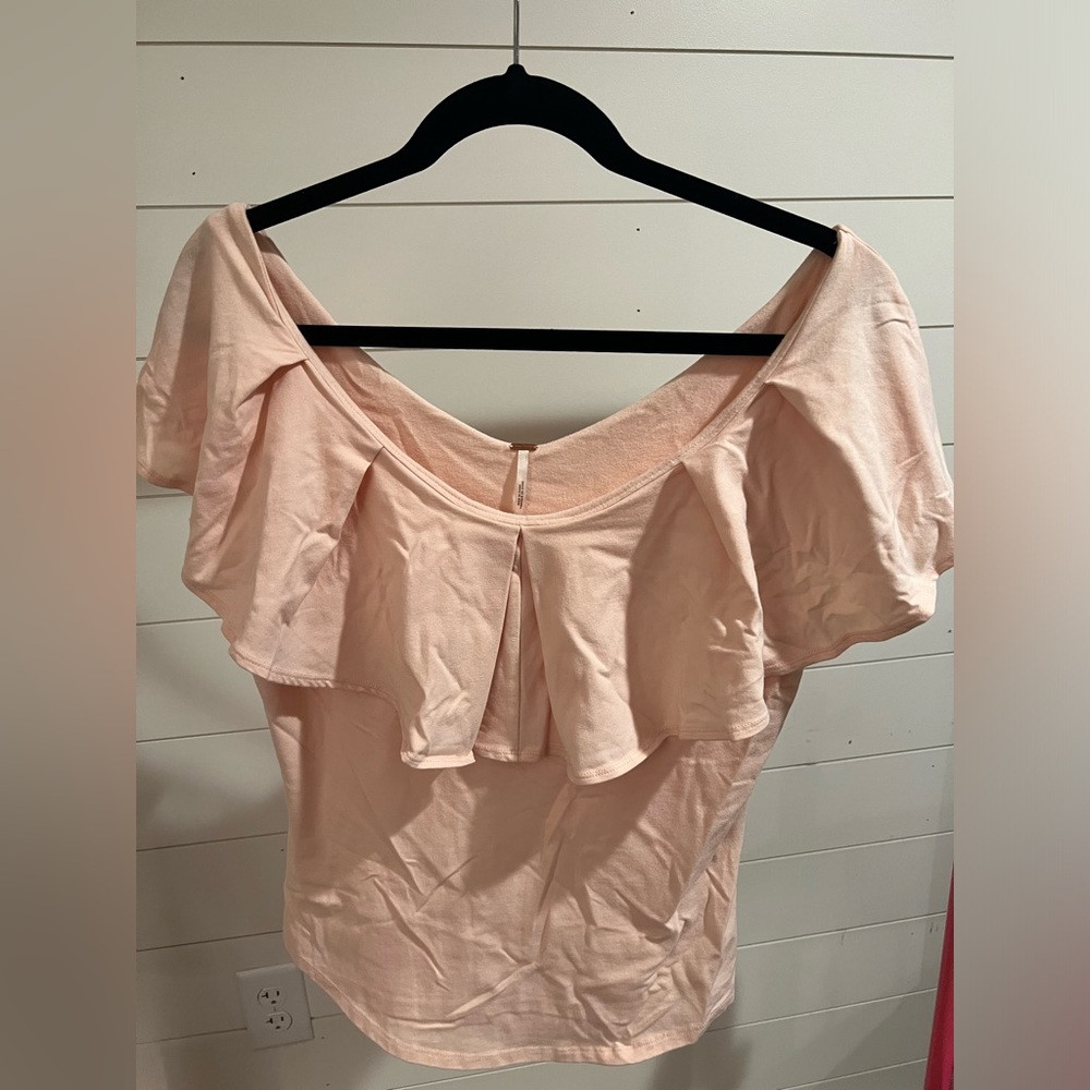 Off the shoulder Free People top